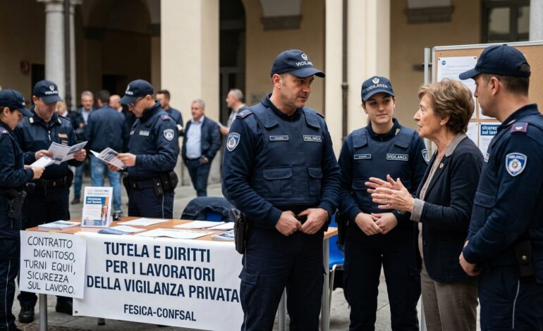 Nuova forza alla tutela nel cagliaritano: Bruno Salis guida il riscatto dei lavoratori della vigilanza privata e dei servizi fiduciari