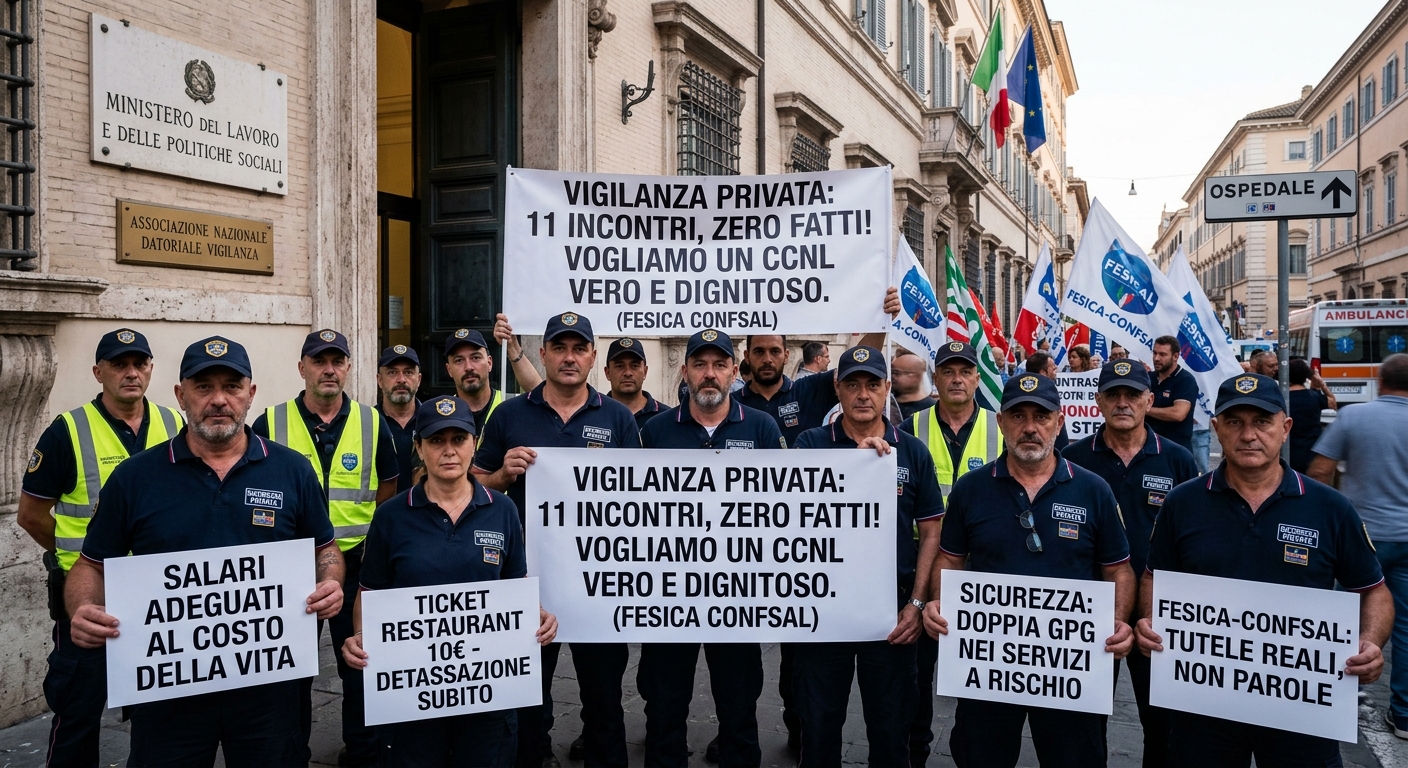 Vigilanza privata e servizi fiduciari: dopo undici incontri è ora di passare ai fatti, non solo alle parole